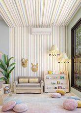 Papel de Parede Infantil - Listrado da Sorte